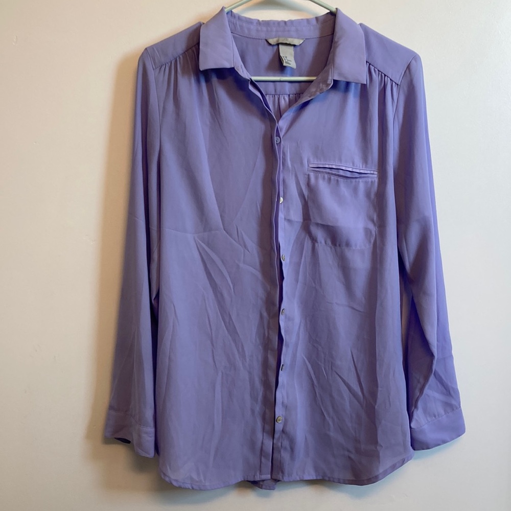 Periwinkle button up